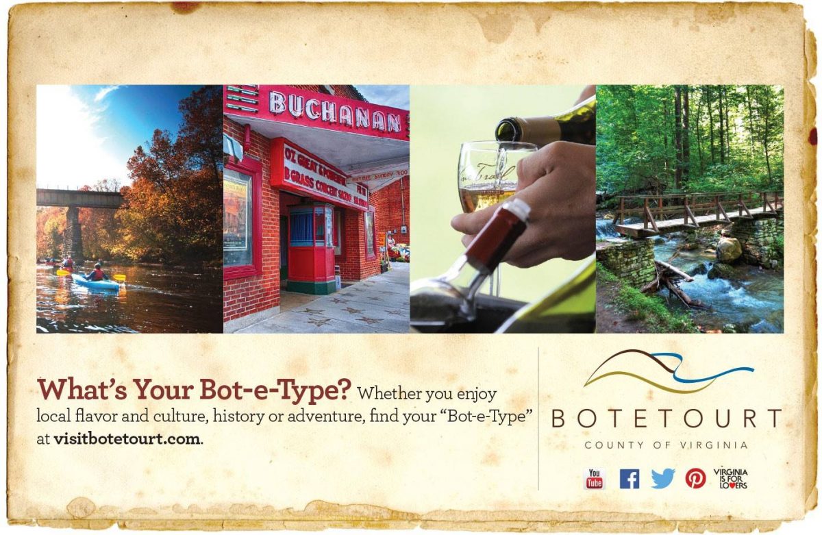 Award Presented For Botetourt County Tourism Campaign