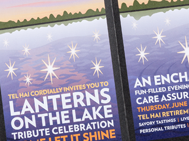 Tel Hai Lanterns on the Lake Event Direct Mail