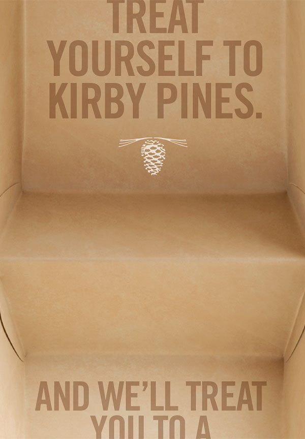 Kirby Pines Tour & Lunch To Go Event Direct Mail