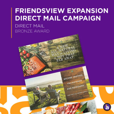 Friendsview Expansion Direct Mail Campaign