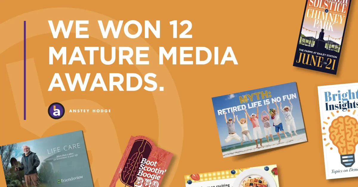 We won 12 Mature Media Awards