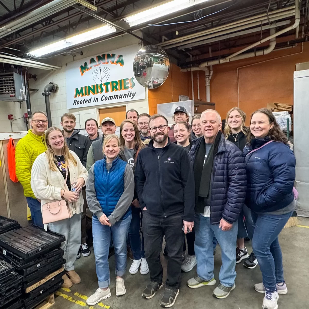 Celebrating the Holiday Season with the Manna Food Pantry