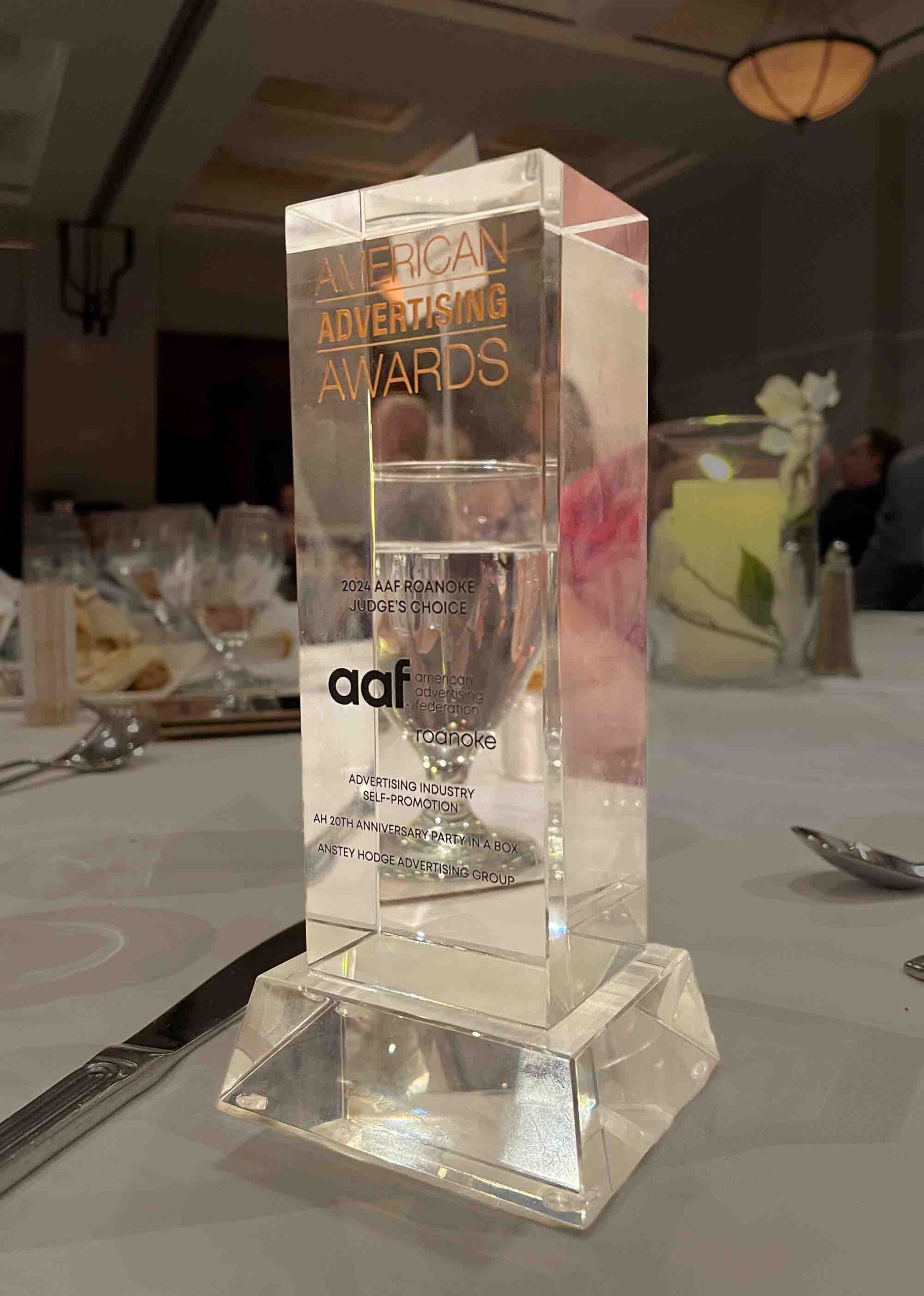 2024 Judge's Choice Award for 2024 Western Virginia Advertising Awards