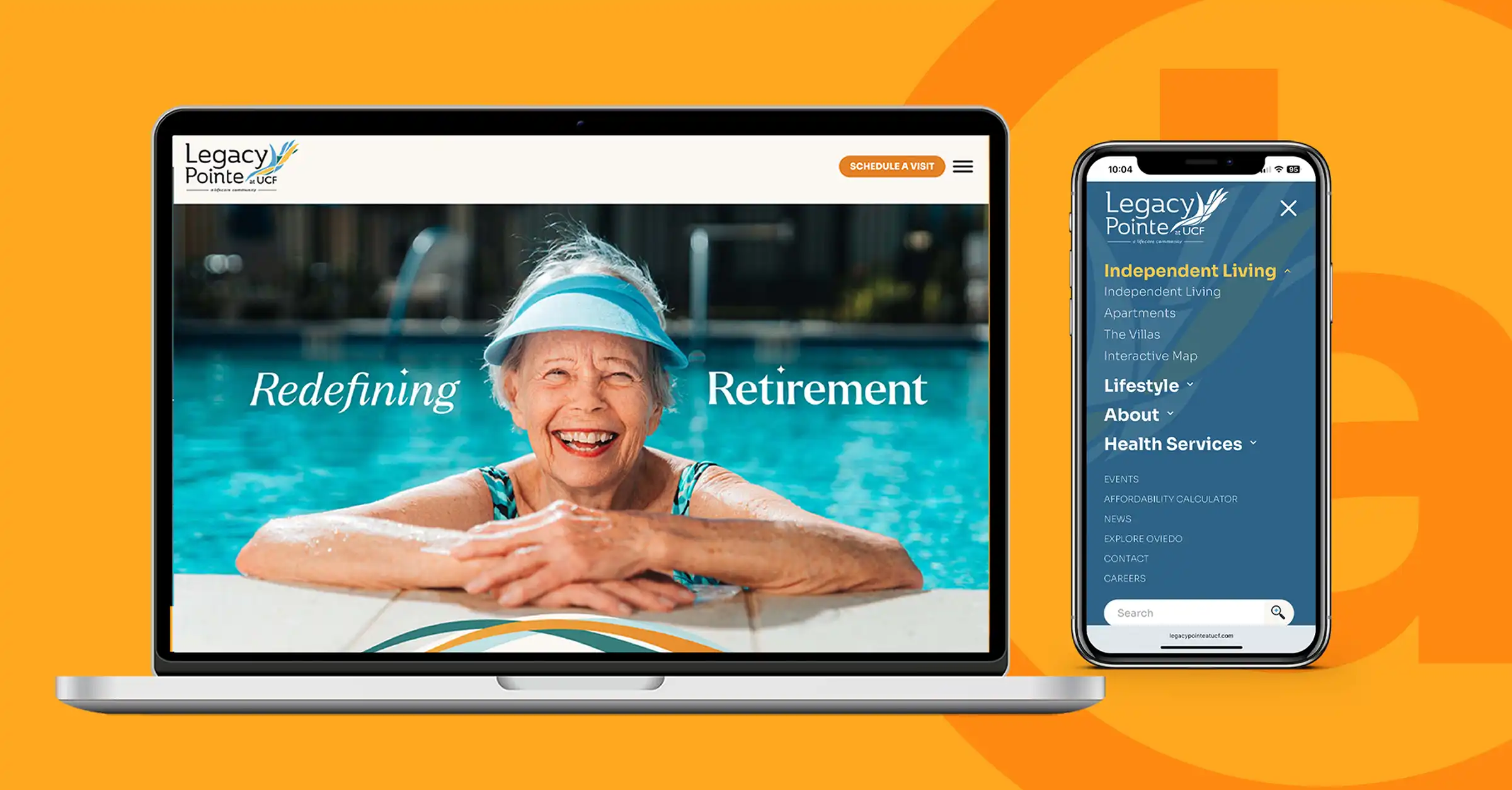 Anstey Hodge Redesigns Legacy Pointe at UCF’s Website