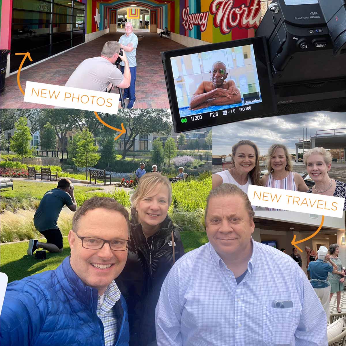 The Anstey Hodge crew on the road