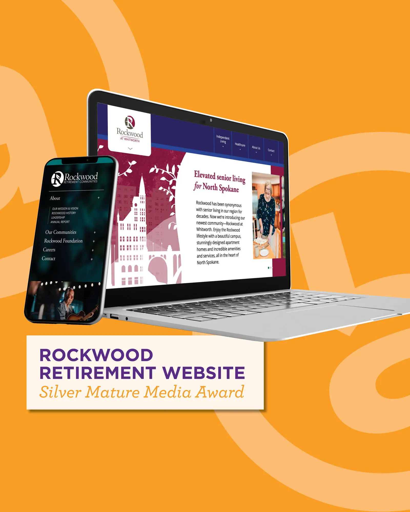 The Rockwood Retirement Website wins a Silver Mature Media Award