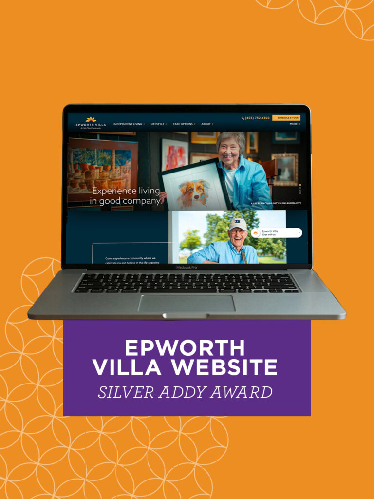 Epworth Villa Website - Silver ADDY Award